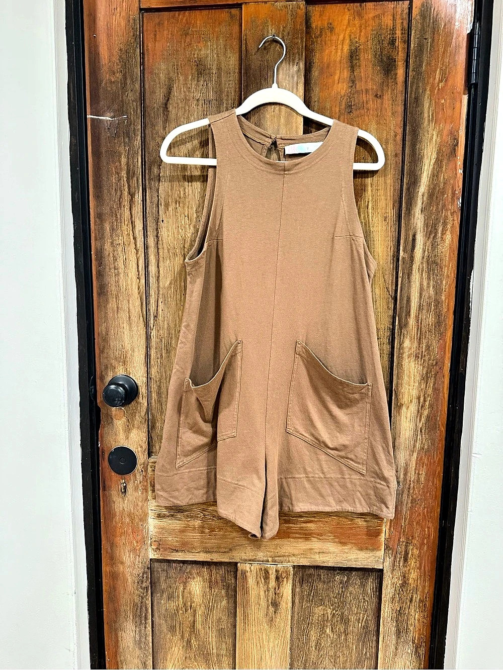 FP Beach Brown Romper Size XS Like New